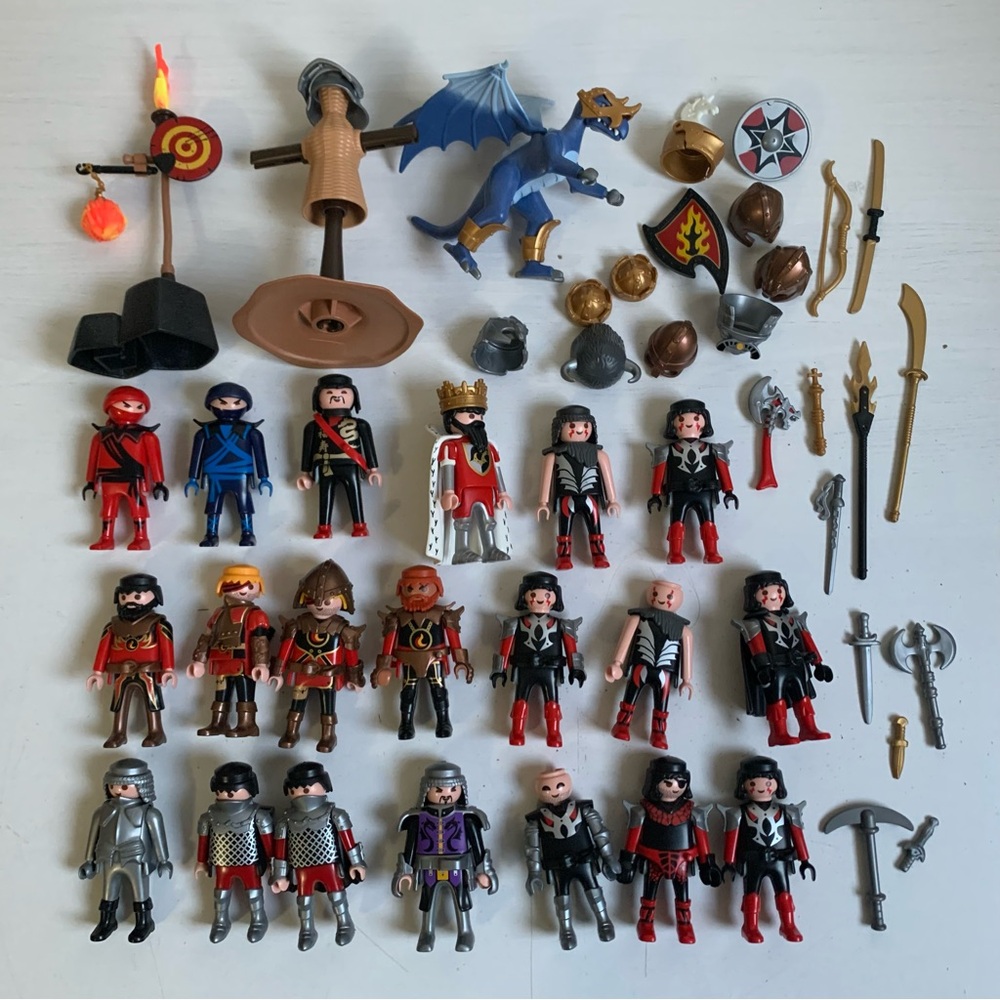 Playmobil Lot Knights Warriors Accessories